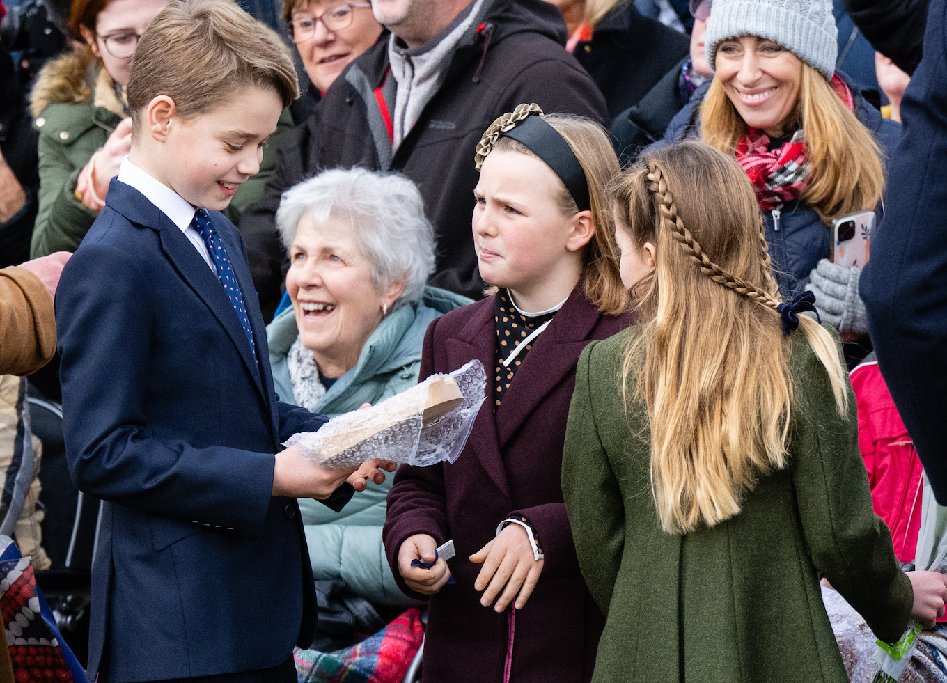 The British Royal Family Attend The Christmas Morning Service