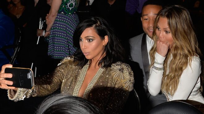 Kim Kardashian John Legend Chrissy Teigen