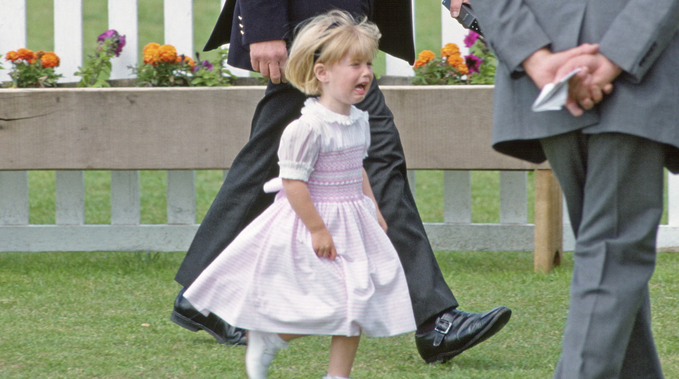 Beatrice Crying At Polo