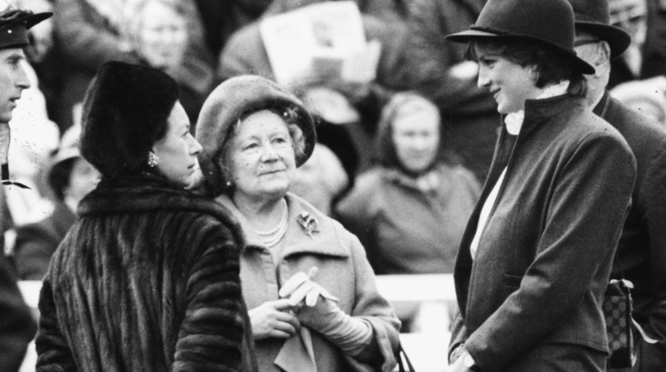 Princess Margaret, Diana And The Queen Mother