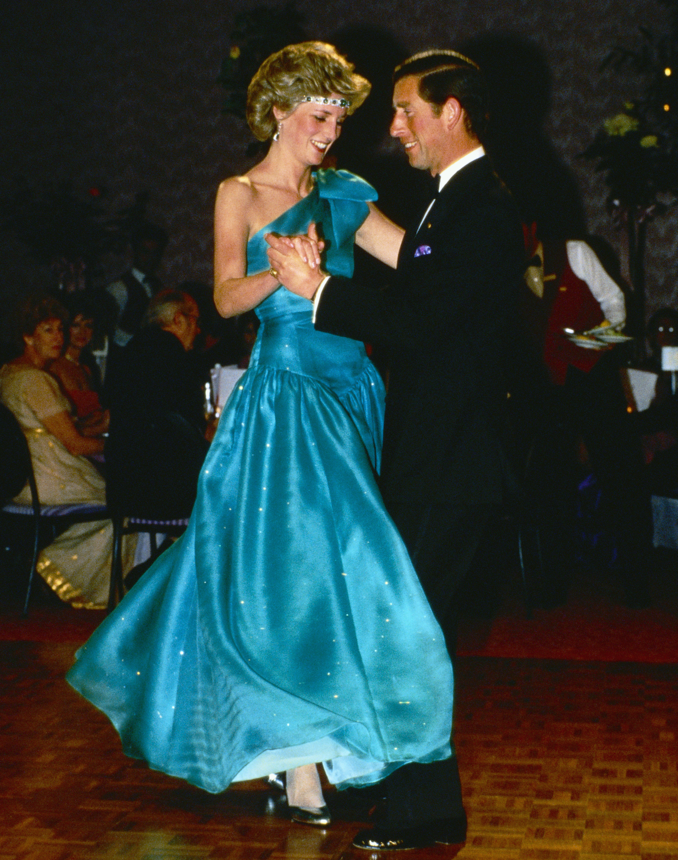 Princess Diana and Prince Charles Dancing