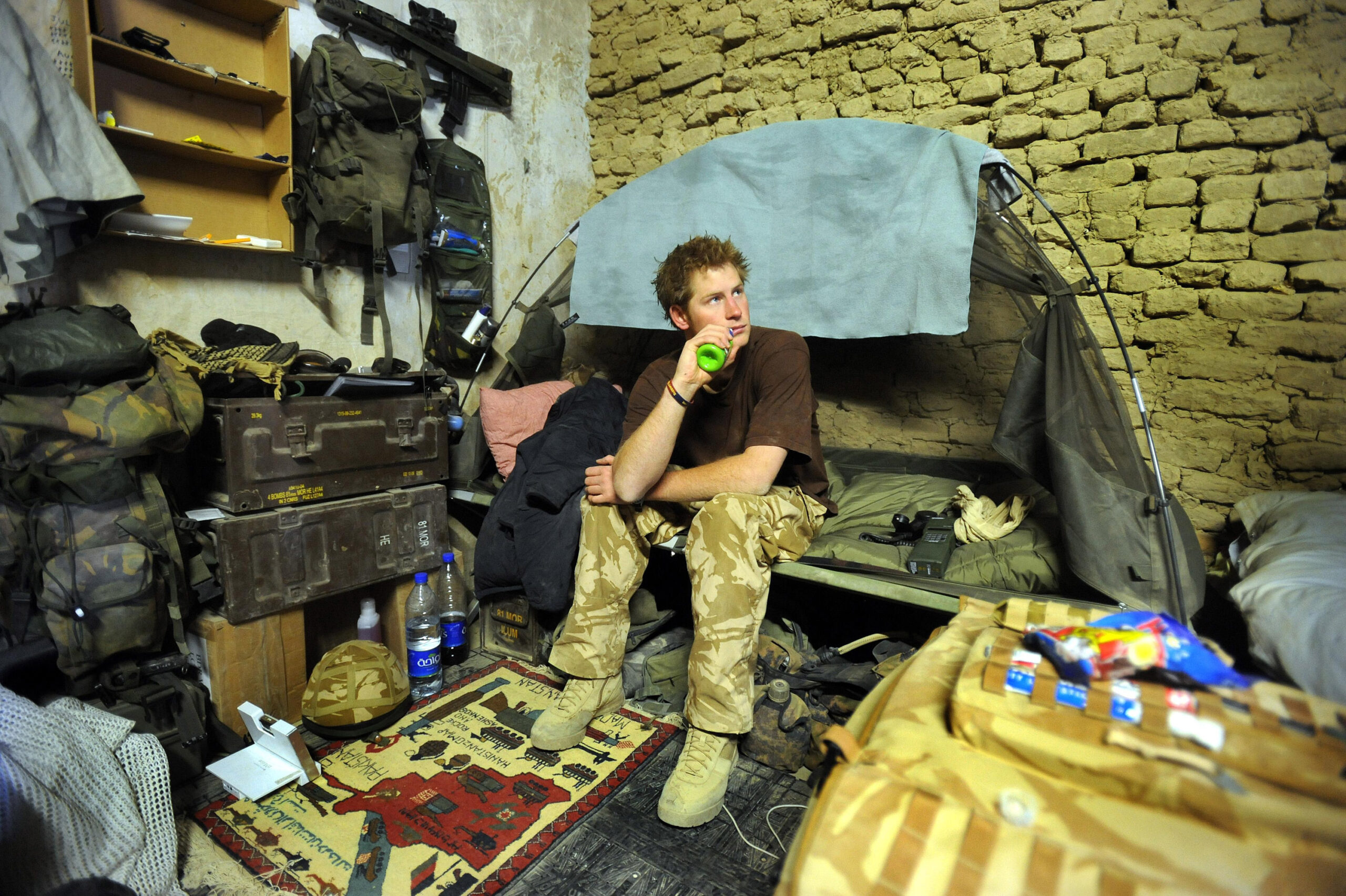 Prince Harry Serves in Afghanistan