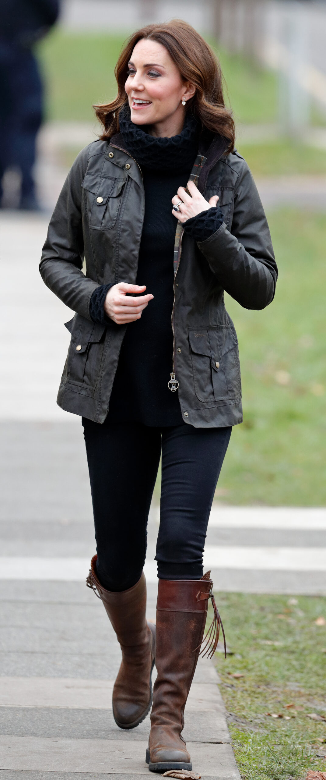 The Duchess Of Cambridge Visits Robin Hood Primary School