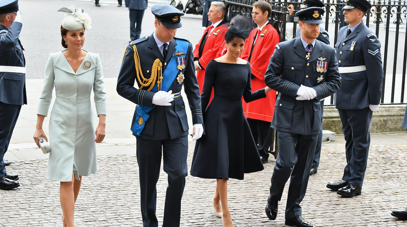 Members Of The Royal Family Attend Events To Mark The Centenary Of The RAF