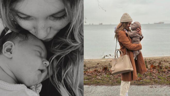 Cheyenna Clearbrook and Baby