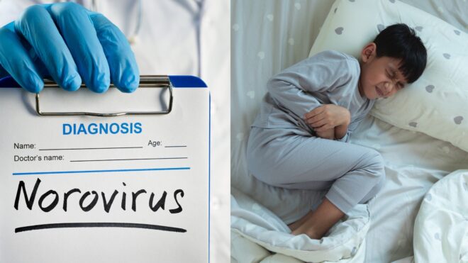 stomach bug parenting hack