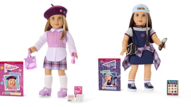 '90s American Girl dolls Isabel and Nicki