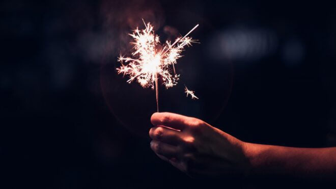 fourth of july sparkler