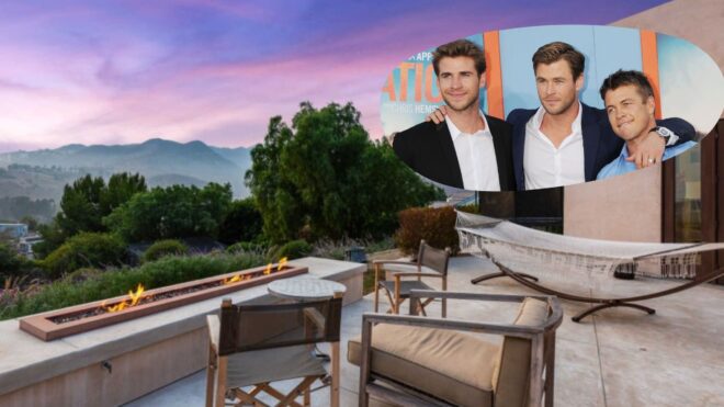 Liam Chris Luke Hemsworth Malibu