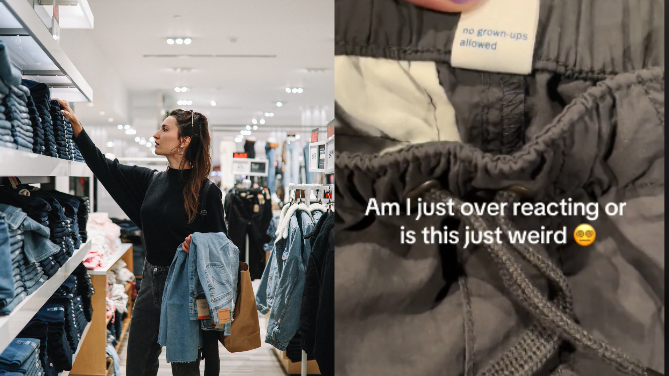 Mom Old Navy tag