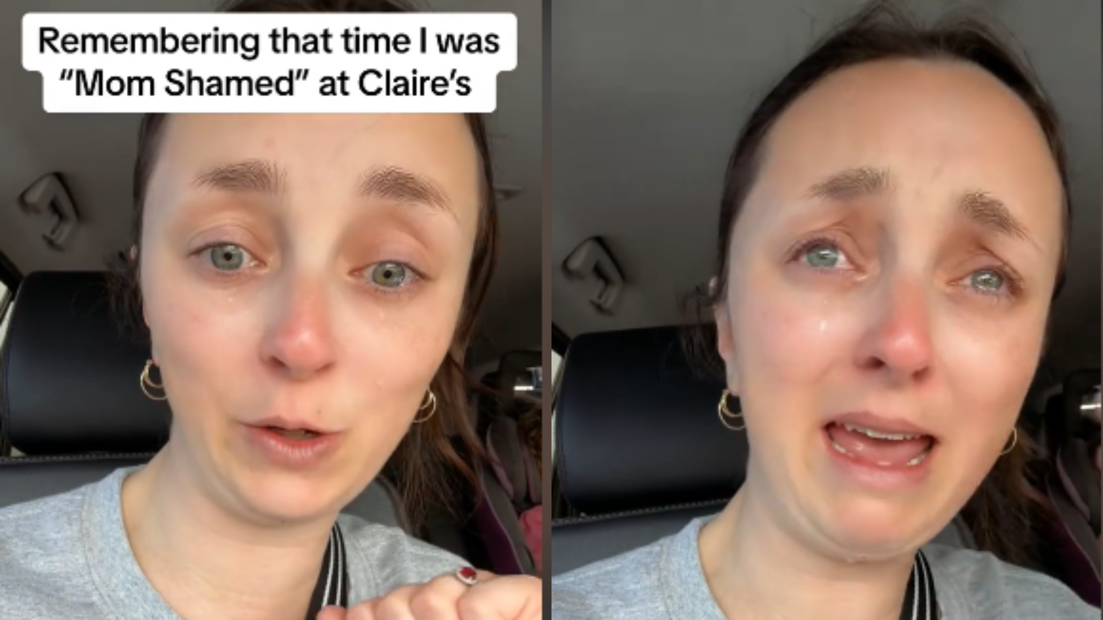 Mom shamed ear piercing Claire's