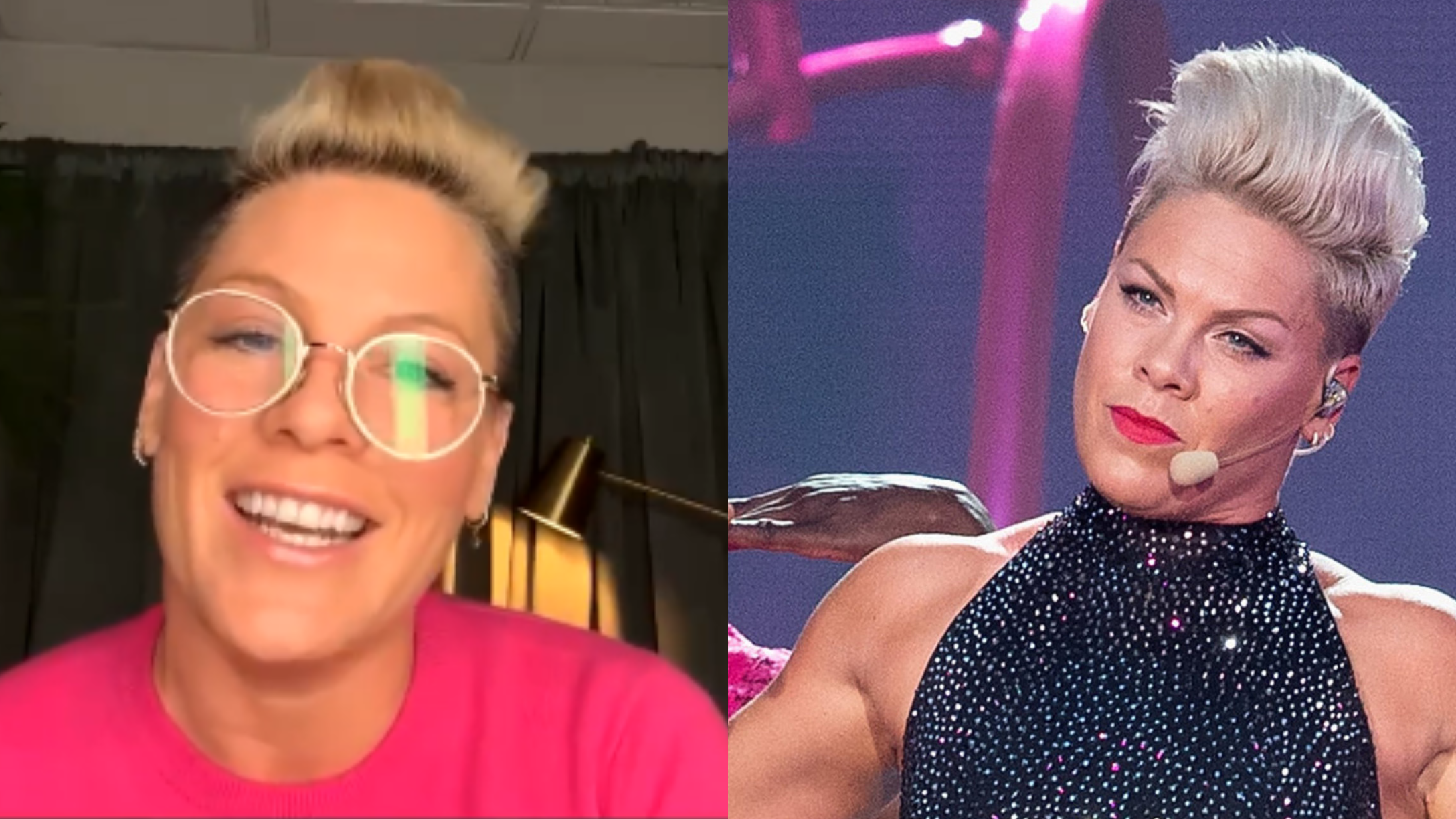 Pink concert charity