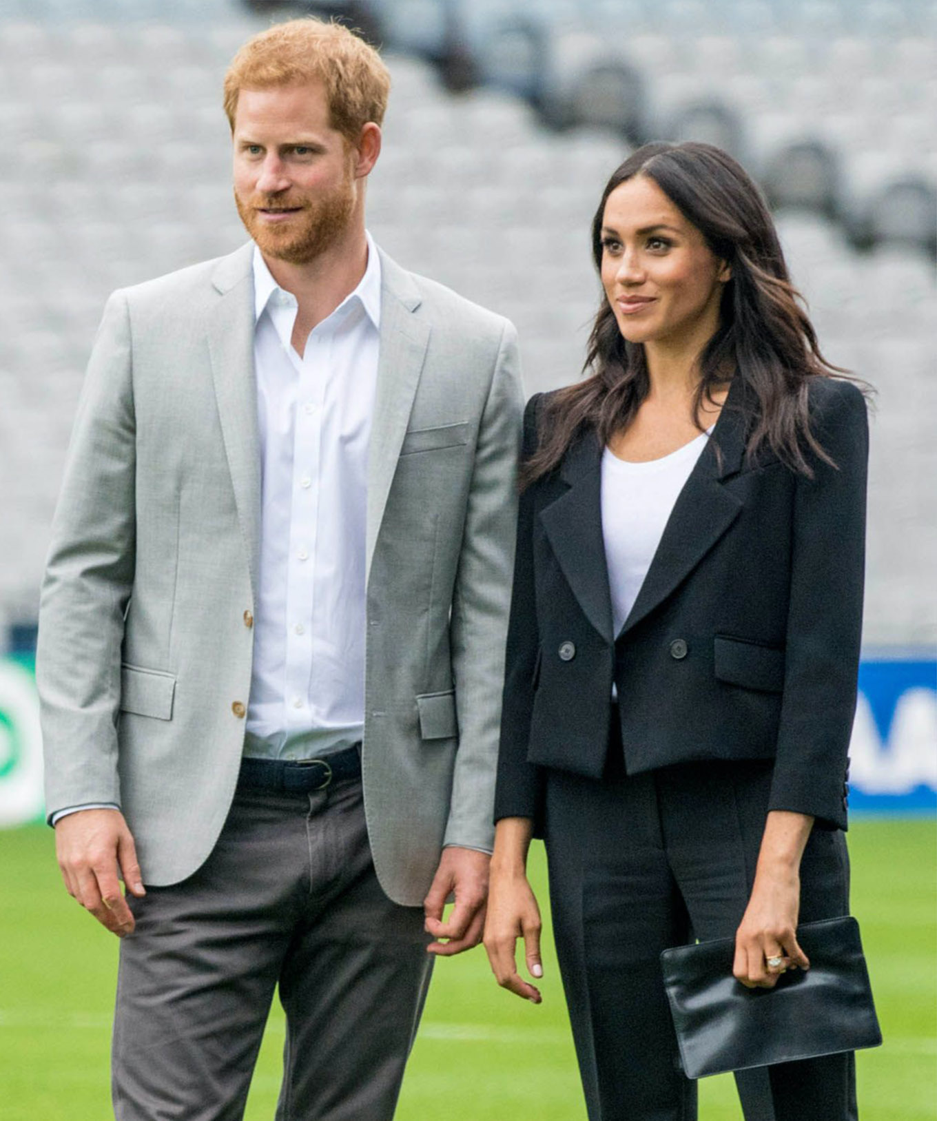 Meghan Duchess Of Sussex And Prince Harry Duke Of Sussex Visit Croke Park In Dublin