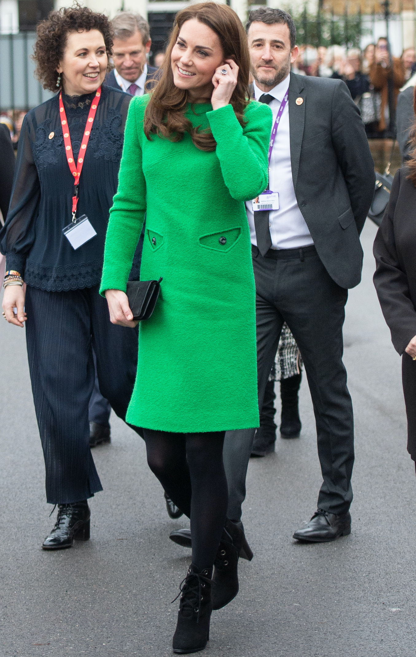 The Duchess Of Cambridge Visits Lavender Primary School In Enfield