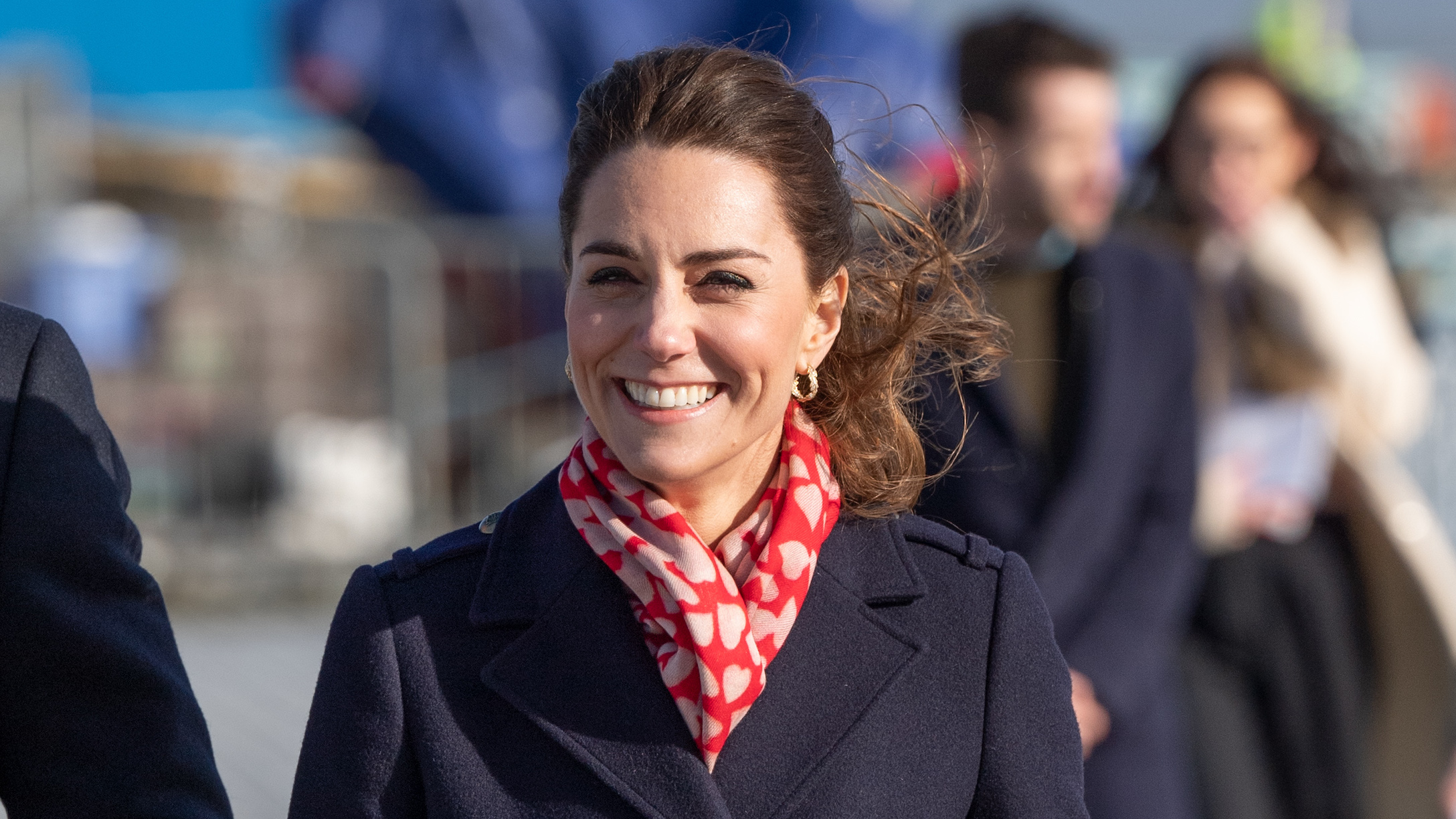 The Duke And Duchess Of Cambridge Visit The RNLI Mumbles Lifeboat Station