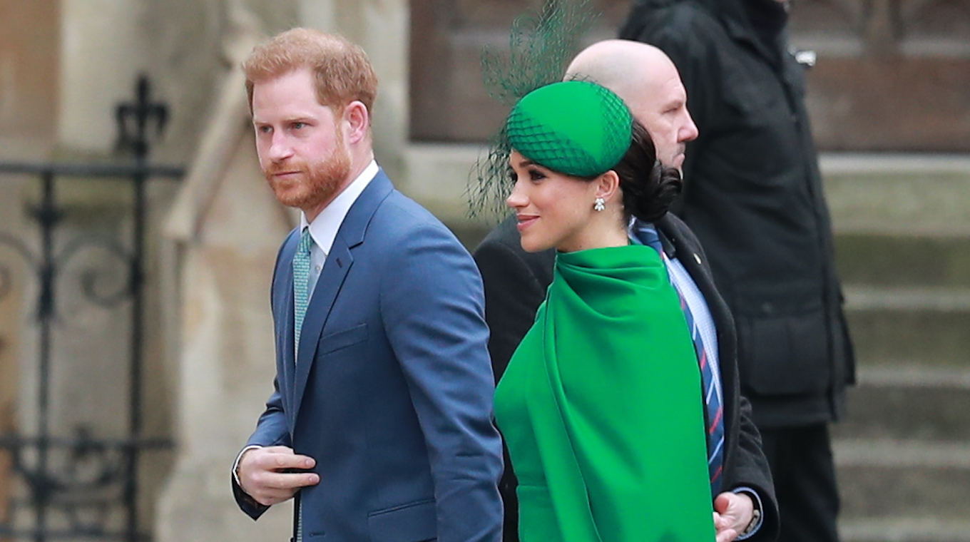 Members Of The Royal Family Attend Westminster Abbey For The Commonwealth Service