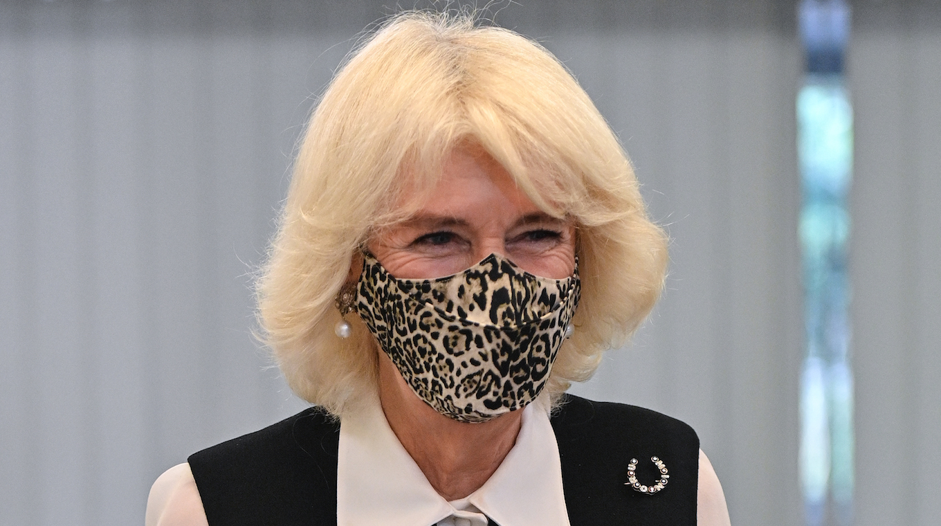 *NO UK PRINT OR WEB SALES* Camilla Duchess Of Cornwall Visits The Pepper Pot Centre
