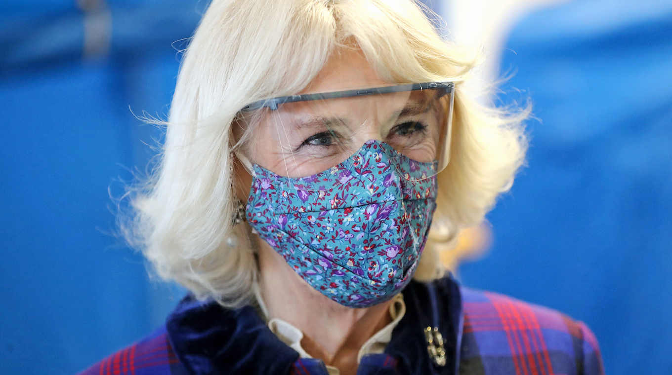 *NO UK* Prince Of Wales And Duchess Of Cornwall Visit The Gloucestershire Royal Hospital - POOL