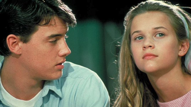 Reese Witherspoon and Jason London in The Man in the Moon (1991)