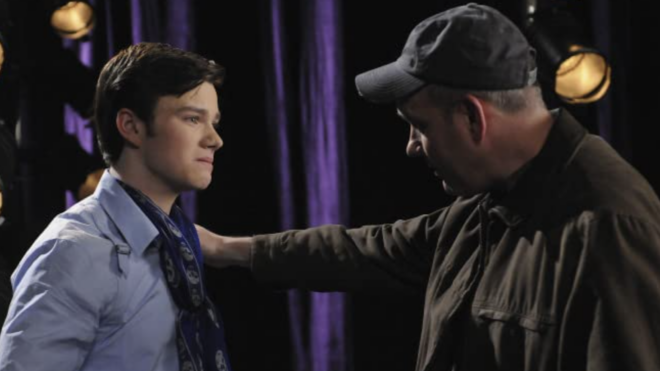 Kurt and Burt on Glee