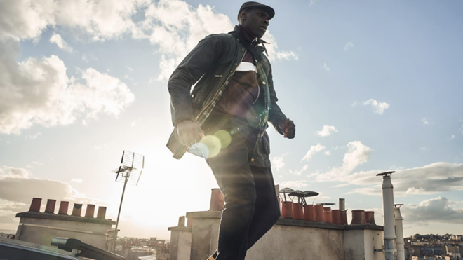 Omar Sy and Antoine Gouy in Lupin (2021)