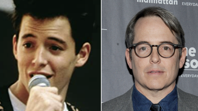 Matthew Broderick Then and Now