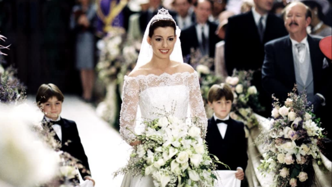 Princess Diaries 2 wedding dress