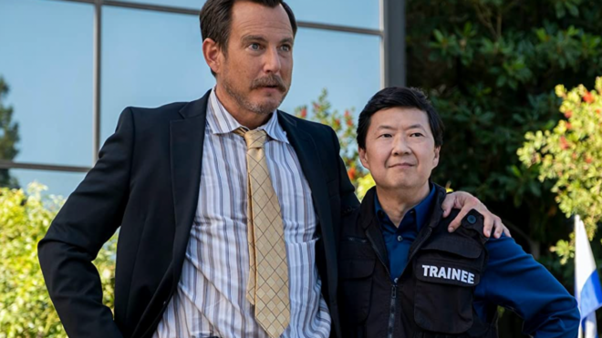 Will Arnett and Ken Jeong in Murderville (2022)
