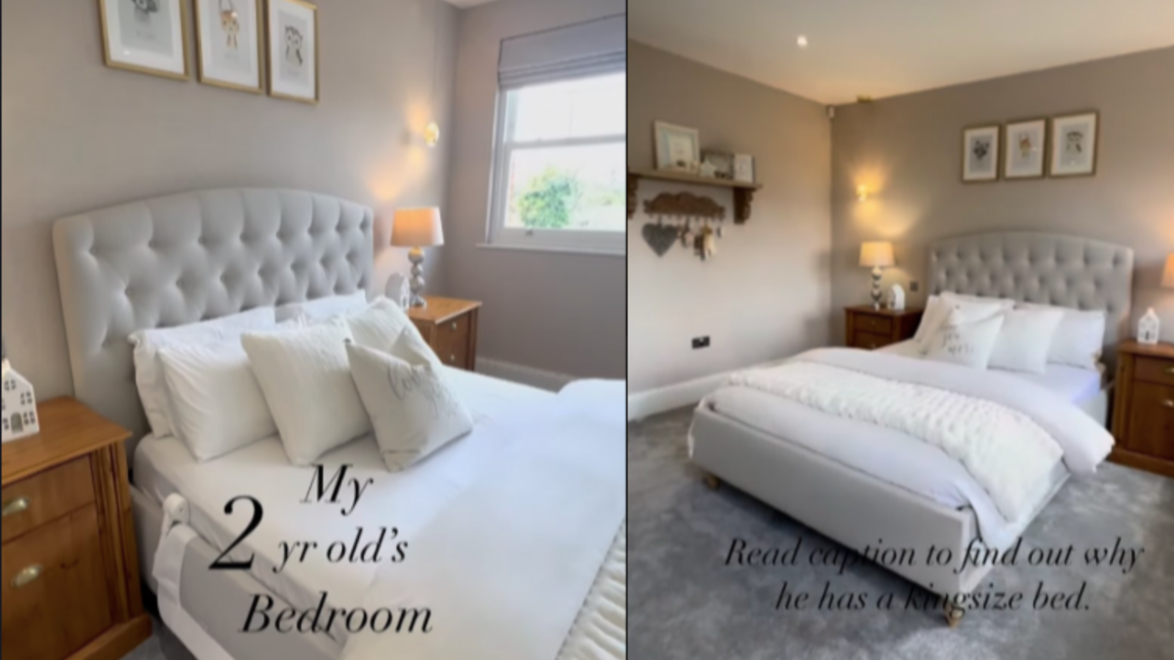 two year old's bedroom