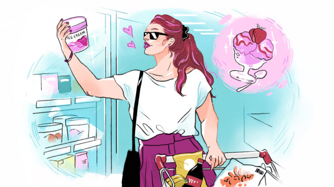 self-care national ice cream day