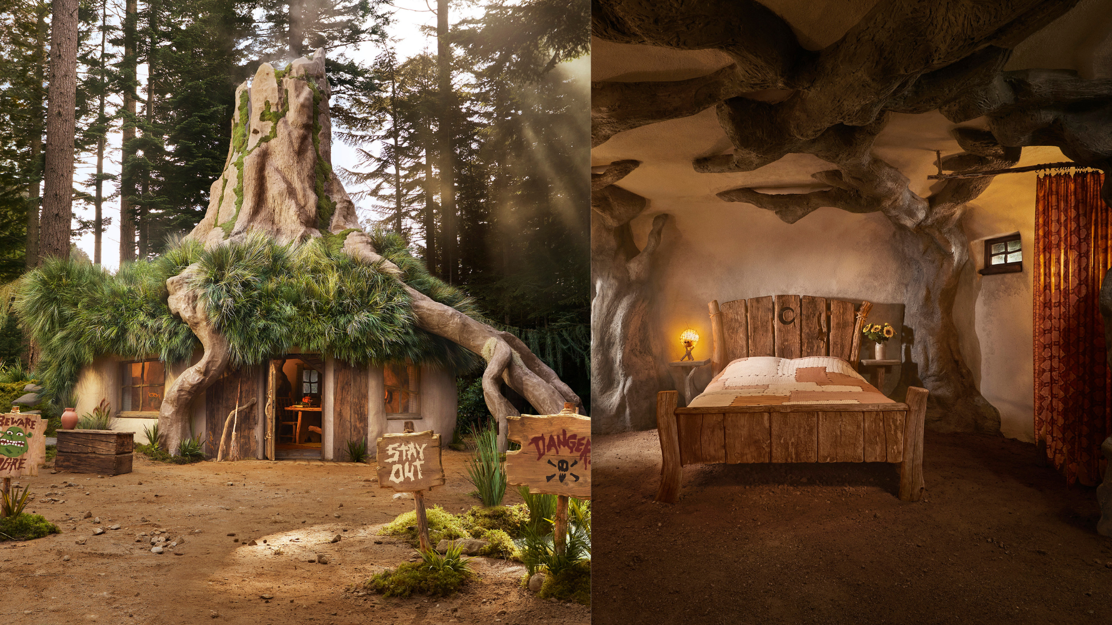 Shrek Airbnb vacation