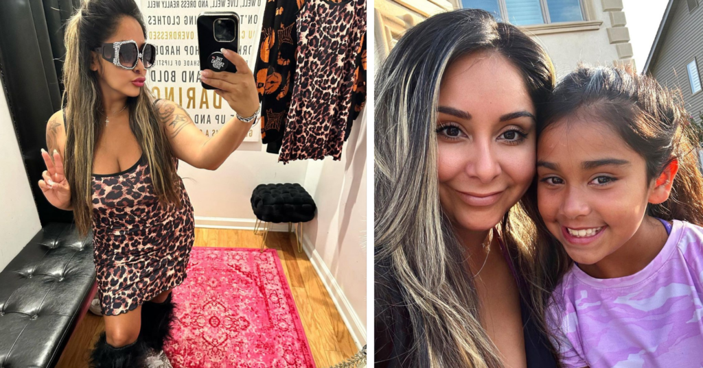 Nicole 'Snooki' Polizzi's 8YearOld Daughter Walks the Runway at New(02)