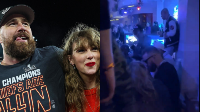 Taylor Swift Travis Kelce smoking pot