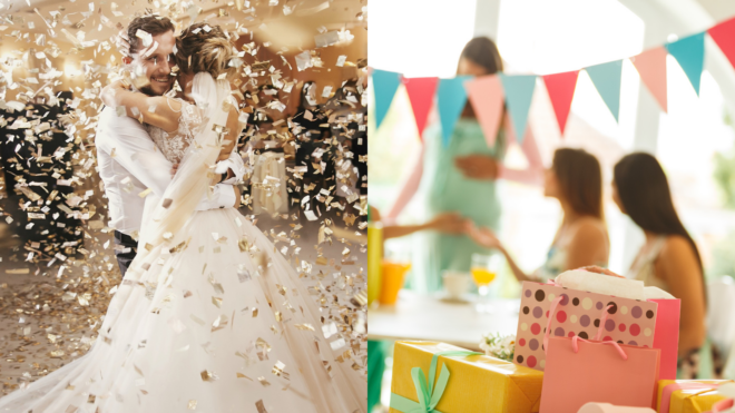 Wedding and Baby Shower