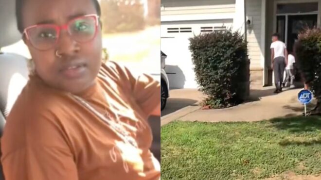 Angel mom abandons kids