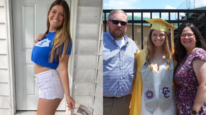 Raven Whitaker and principal jason smith