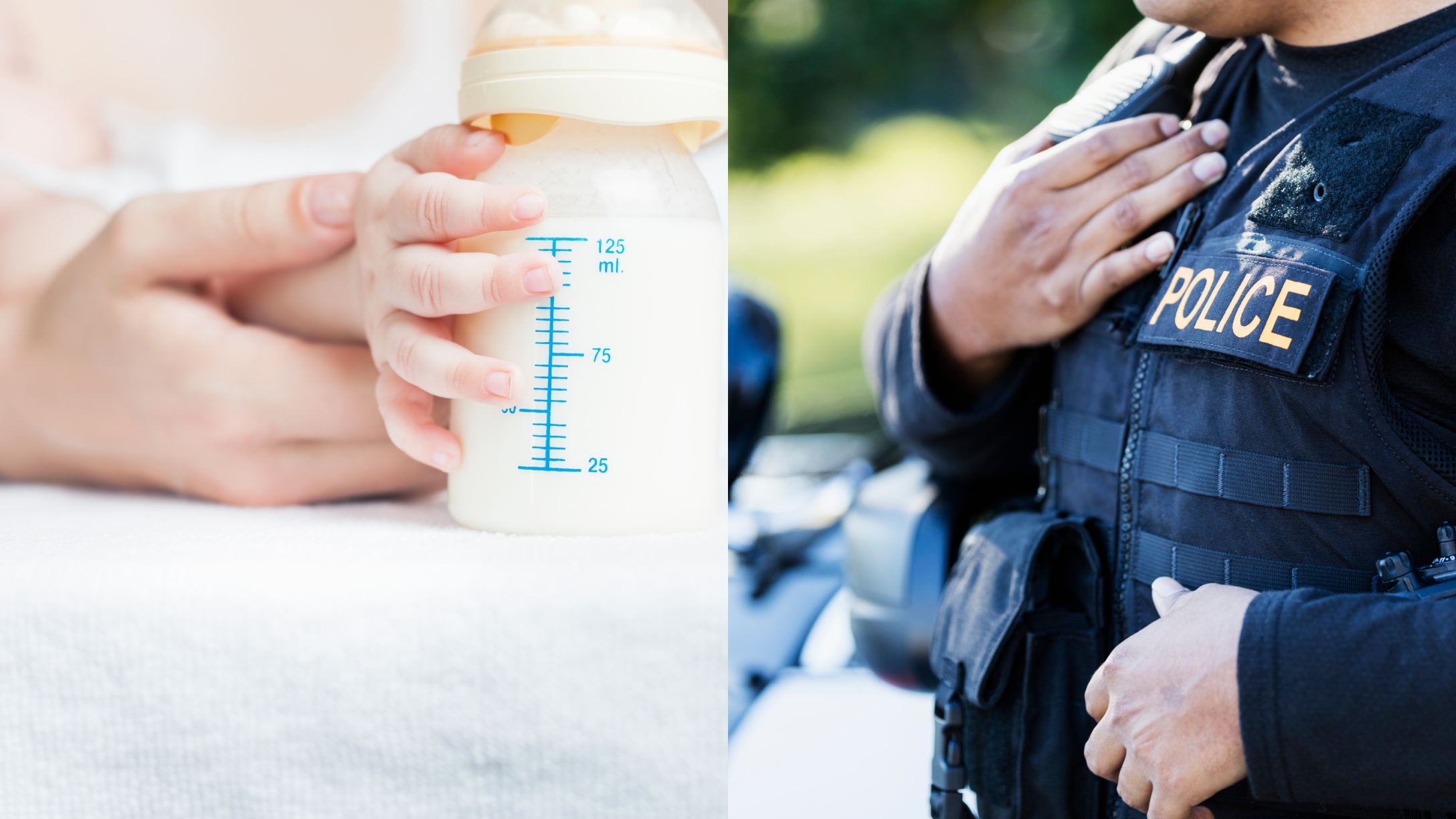 alcohol in baby bottle