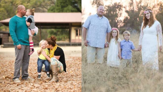 Angel babies family photo