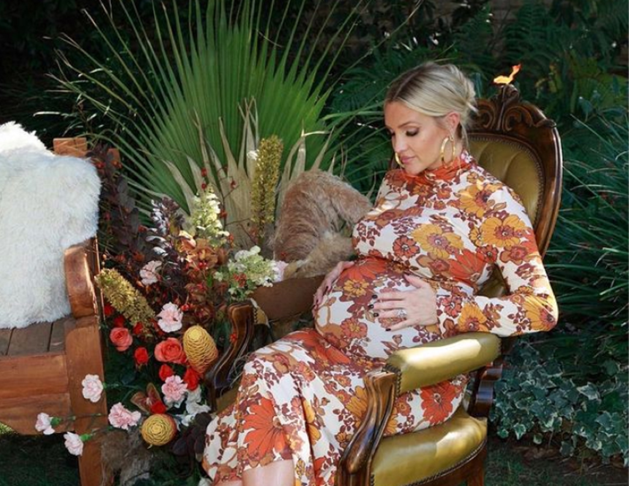 ashlee simpson baby shower