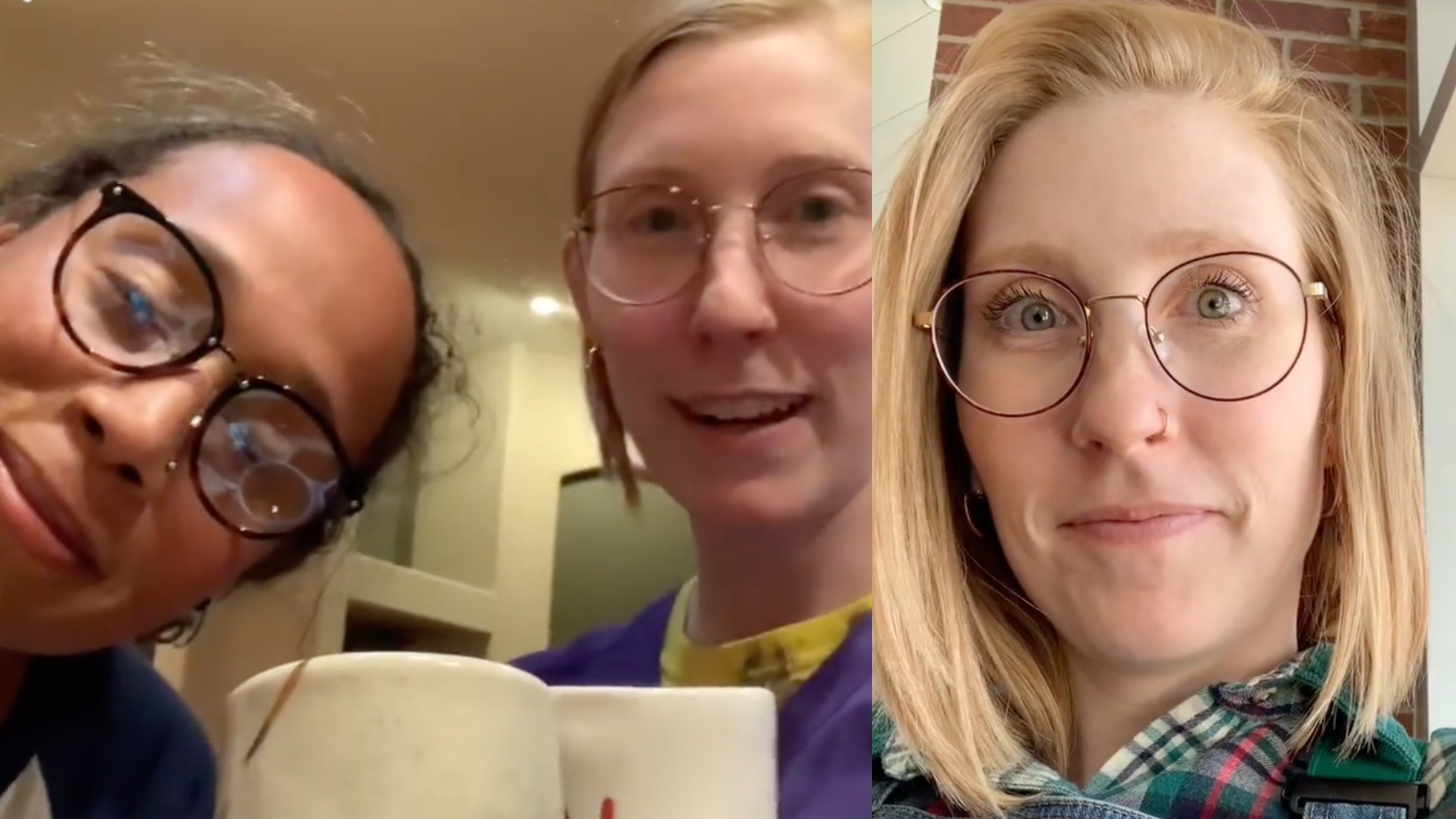 Best friends who got divorced together and moved in together
