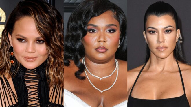 chrissy teigen kourtney kardashian lizzo