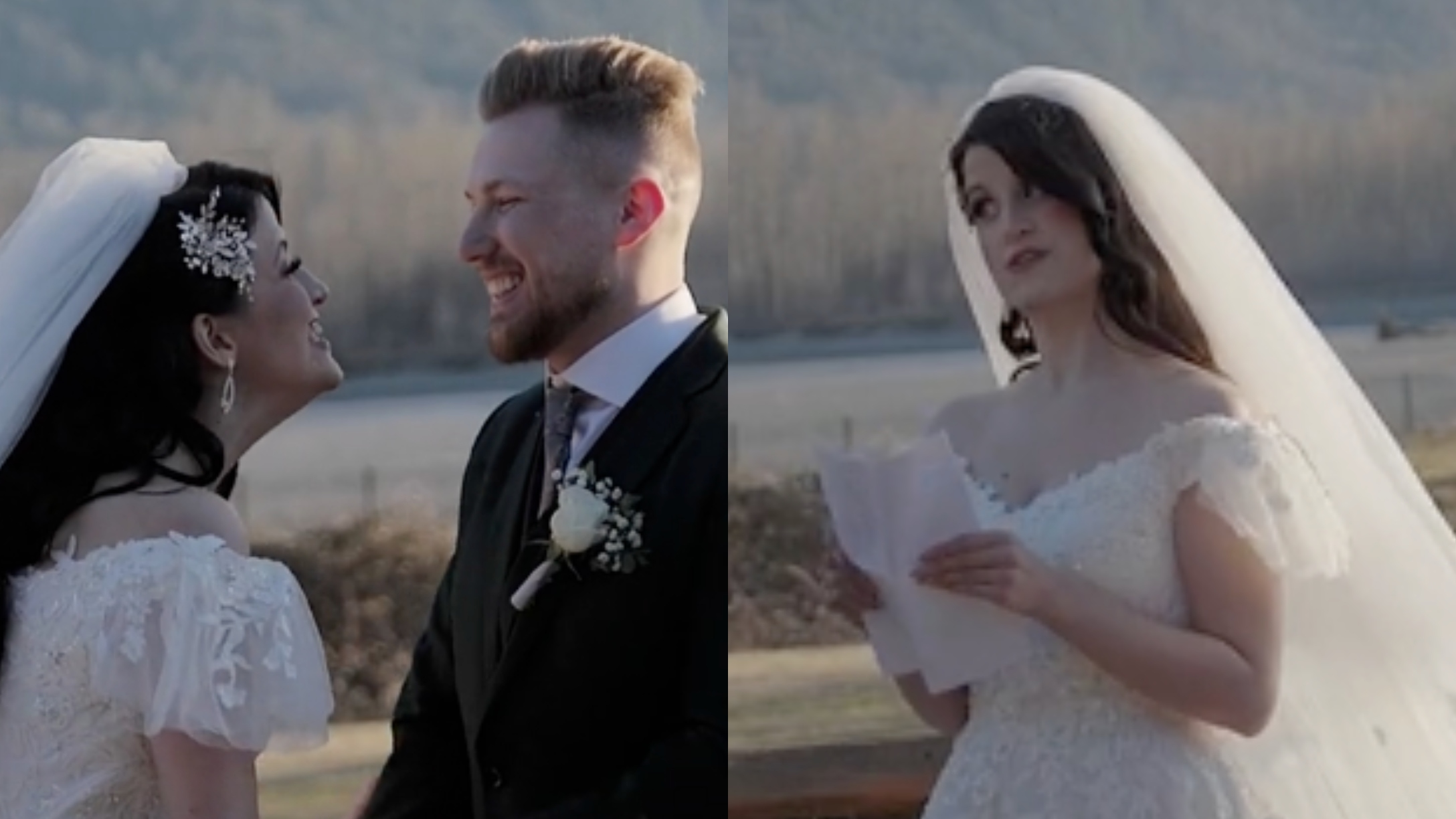bride with autism wedding vows