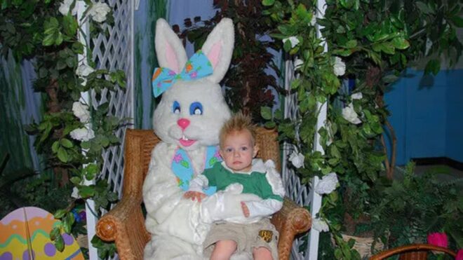 easter bunny fail