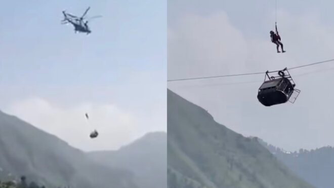 Pakistan cable car