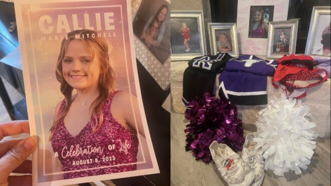 callie mitchell Texas cheerleader