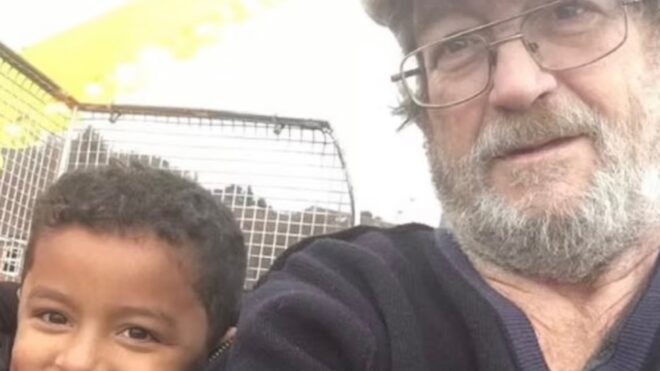 grandfather and grandson