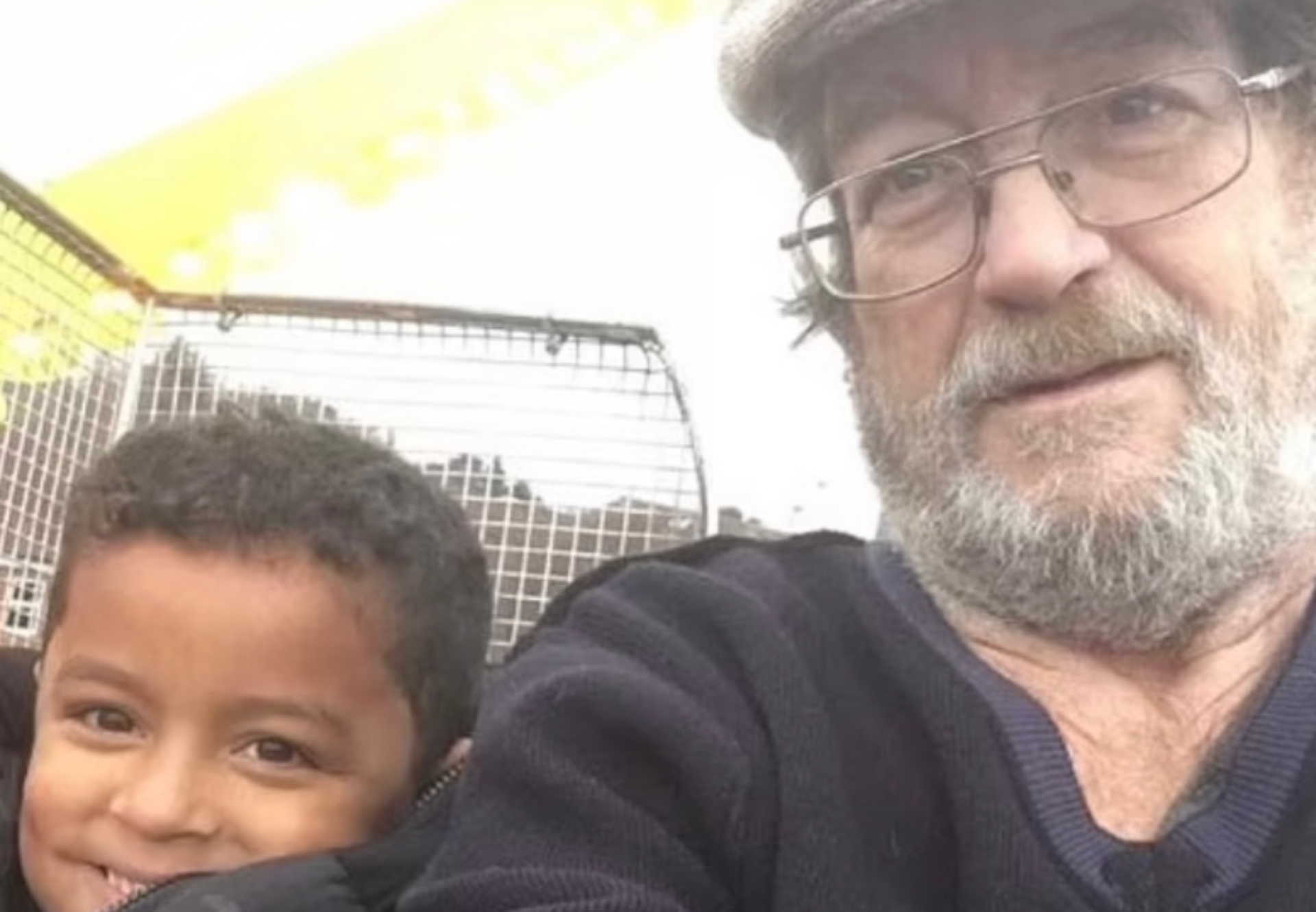 grandfather and grandson
