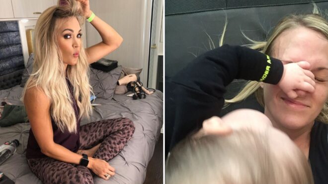 carrie underwood raw mom moments