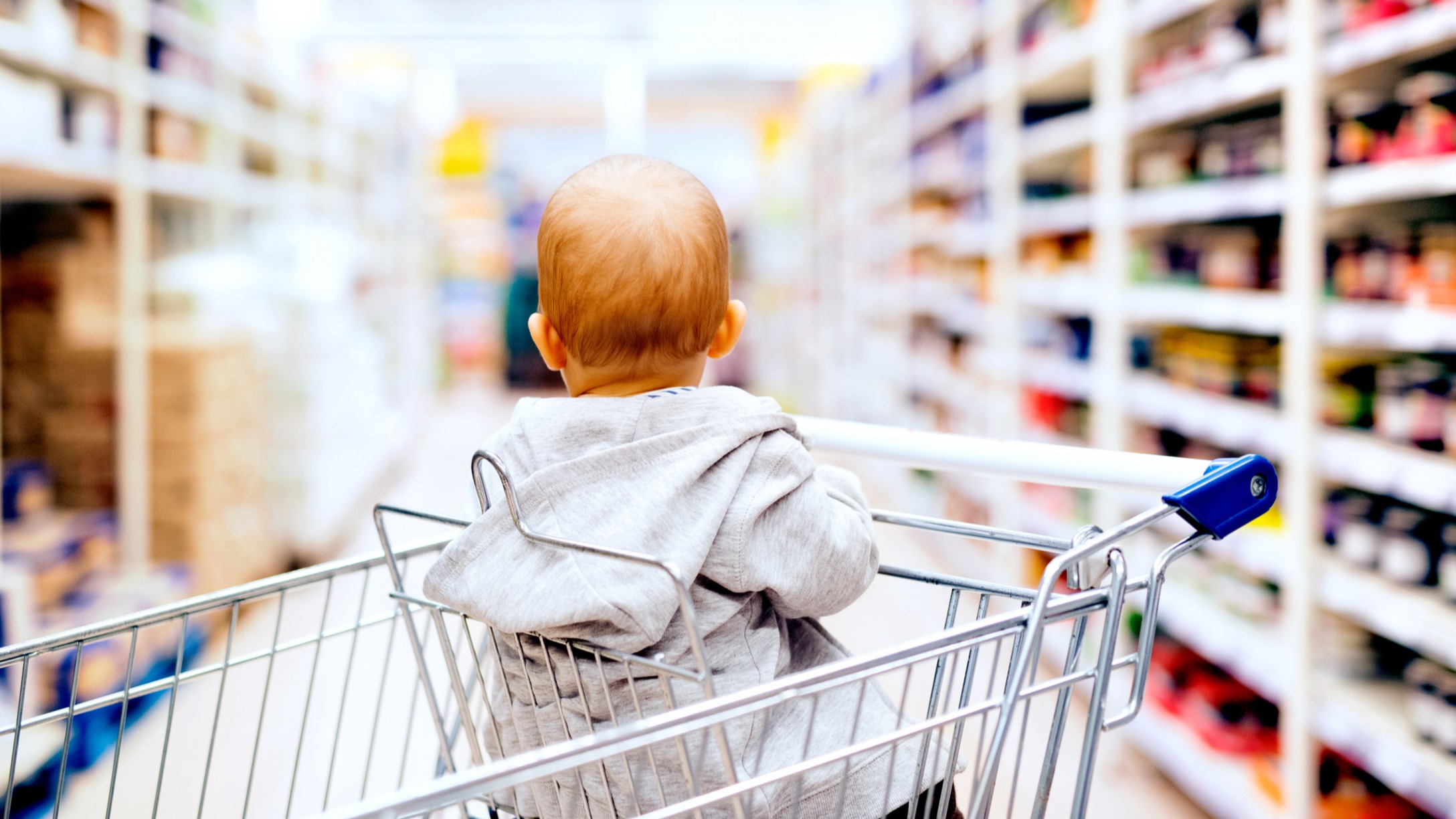 shopping cart baby