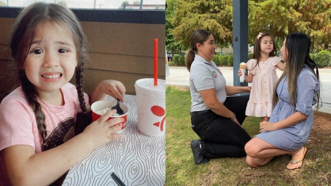 Theia Leahy chick-fil-a